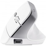 Мышь Wireless Trust Bayo II Ergonomic White (25398)