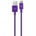 Кабель Ttec (2DK12MR) USB-Type-C 1.2m Purple