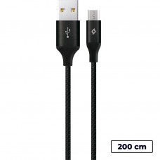 Кабель Ttec (2DK21S) USB-microUSB AlumiCable XL 2m Black