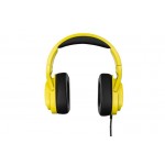 Наушники гарнитура накладные проводные 2E Gaming HG340 RGB Yellow (2E-HG340YW)