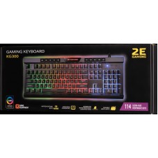 Клавиатура 2E Gaming KG300UB LED Ukr Black (2E-KG300UB)