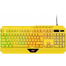 Клавиатура 2E Gaming KG315 RGB USB Yellow Ukr (2E-KG315UYW)