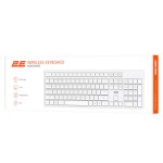 Клавиатура Wireless 2E KS260 WL EN/UKR White (2E-KS260WWH_UA)
