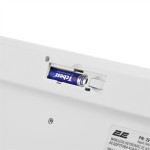 Клавиатура Wireless 2E KS260 WL EN/UKR White (2E-KS260WWH_UA)
