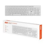 Клавиатура Wireless 2E KS260 WL EN/UKR White (2E-KS260WWH_UA)