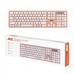Клавиатура Wireless 2E KS270 WL/BT EN/UKR Pink/White (2E-KS270WBPN_UA)