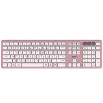 Клавиатура Wireless 2E KS270 WL/BT EN/UKR Pink/White (2E-KS270WBPN_UA)