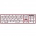 Клавиатура Wireless 2E KS270 WL/BT EN/UKR Pink/White (2E-KS270WBPN_UA)