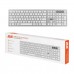 Клавиатура Wireless 2E KS270 WL/BT EN/UKR Silver/White (2E-KS270WBWH_UA)