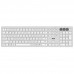 Клавиатура Wireless 2E KS270 WL/BT EN/UKR Silver/White (2E-KS270WBWH_UA)