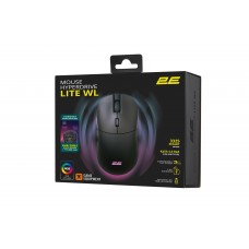 Мышь Wireless 2E Gaming HyperDrive Lite WL Black (2E-MGHDL-WL-BK)