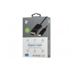Кабель 2E Type-C-Displayport (M/M) 1m Black (2E-W1402)