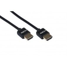 Кабель 2E Ultra Slim HDMI-HDMI V 2.0 (M/M) 2m Black (2EW-1119-2m)