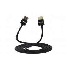 Кабель 2E Ultra Slim HDMI-HDMI V 2.0 (M/M) 2m Black (2EW-1119-2m)