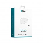 Сетевое зарядное устройство Ttec SmartCharger 1Type-C 20W White (2SCP01B)