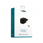 Сетевое зарядное устройство Ttec SmartCharger 1Type-C 20W Black (2SCP01S)