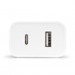 Сетевое зарядное устройство Ttec SmartCharger Duo 1Type-C 1USB 2.4А 12W White (2SCS25B)