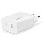 Сетевое зарядное устройство Ttec SmartCharger Duo PD 40W 2Type-C 3A White (2SCS27B)