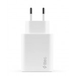 Сетевое зарядное устройство Ttec SmartCharger Duo PD 40W 2Type-C 3A White (2SCS27B)