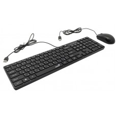Комплект клавиатура + мышь Genius C-126 SlimStar Black Ukr (31330007407)