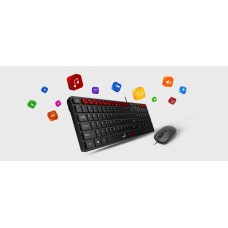 Комплект клавиатура + мышь Genius C-126 SlimStar Black Ukr (31330007407)