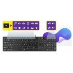 Комплект клавиатура + мышь Genius C-126 SlimStar Black Ukr (31330007407)