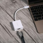 Адаптер Ugreen Type-C-HDMI 4K 30Hz White (40273)