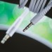 Кабель Xqisit Audio Cable 3.5мм-3.5мм (M/M) 1.2m White (4029948026954)