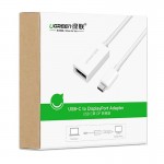 Адаптер Ugreen MM130 Type-C-DisplayPort 4K 60Hz Gray (40372)