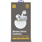 Наушники гарнитура вкладыши Bluetooth 5.1 Luxe Cube PRO 6 White (4826668690034)