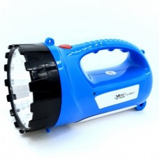 Аккумуляторный переносной ручной LED фонарь Yajia YJ-2820 Синий