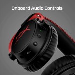 Наушники гарнитура накладные Wireless HyperX Cloud Alpha Black/Red (4P5D4AA)