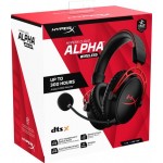 Наушники гарнитура накладные Wireless HyperX Cloud Alpha Black/Red (4P5D4AA)