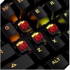 Клавиатура HyperX Alloy MKW100 TTC Red USB RGB UA Black (4P5E1AA)