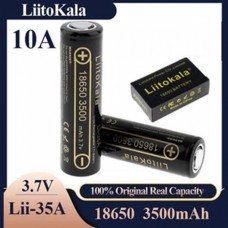 Аккумулятор высокотоковый 18650 LiitoKala Lii-35A 3500mAh 10A