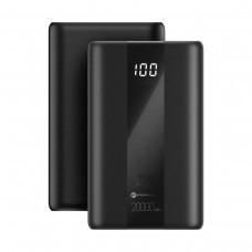 УМБ Forcell F-Energy P20k2 20000 mAh PD QC3.0 PD 3A 22.5W 2USB 1Type-C Black (5903396362378)