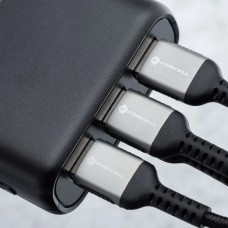 УМБ Forcell F-Energy P20k2 20000 mAh PD QC3.0 PD 3A 22.5W 2USB 1Type-C Black (5903396362378)