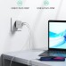 Сетевое зарядное устройство Ugreen CD170 1USB 1Type-C PD 36W 3A White (60468)
