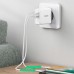 Сетевое зарядное устройство Ugreen CD170 1USB 1Type-C PD 36W 3A White (60468)