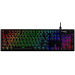 Клавиатура HyperX Alloy Origins Aqua RGB PBT ENG/RU Black (639N5AA)