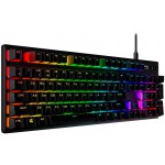 Клавиатура HyperX Alloy Origins Aqua RGB PBT ENG/RU Black (639N5AA)