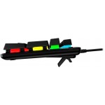 Клавиатура HyperX Alloy Origins Aqua RGB PBT ENG/RU Black (639N5AA)