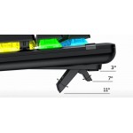 Клавиатура HyperX Alloy Origins Aqua RGB PBT ENG/RU Black (639N5AA)