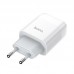 Сетевое зарядное устройство Hoco C72A Glorious 1USB 2.1А White (6931474712899)