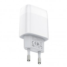 Сетевое зарядное устройство Hoco C72A Glorious 1USB 2.1А White (6931474712899)