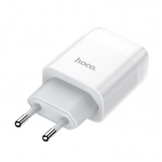 Сетевое зарядное устройство Hoco C73A Glorious 2USB 2.4А White (6931474712912)