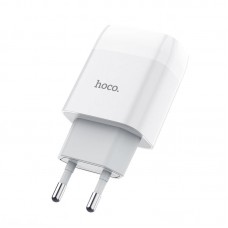 Сетевое зарядное устройство Hoco C73A Glorious 2USB 2.4А White (6931474712912)