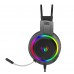 Наушники гарнитура накладные проводные Aula S608 Wired Gaming Headset Black (6948391235509)