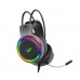 Наушники гарнитура накладные проводные Aula S608 Wired Gaming Headset Black (6948391235509)