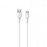 Кабель Remax RC-068a Zeron USB-Type-C (M/M) 5A 1m White (6954851224303)